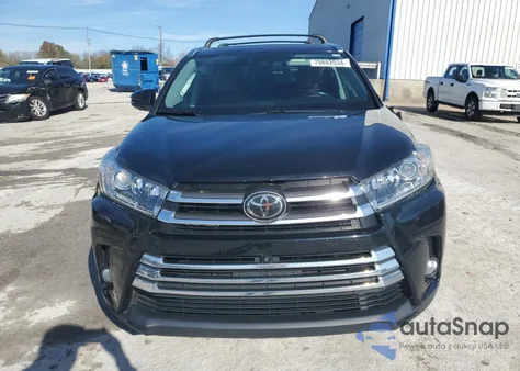 2018 Toyota Highlander Limited из США, поврежденный, VIN 5TDDZRFH9JS836476